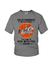 Hello Darkness My Old Friend Youth T-Shirt tile