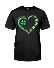 Shamrock Heart Patrick's Day Classic T-Shirt front
