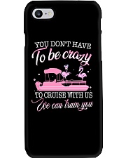 You don't have to be crazy Phone Case tile