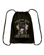 Touch My Beer Drawstring Bag tile
