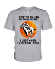 Not Going To Lose V-Neck T-Shirt tile