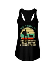 That's What I Do Ladies Flowy Tank tile