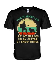 That's What I Do V-Neck T-Shirt tile