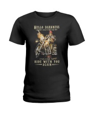 Hello Darkness My Old Friend Ladies T-Shirt tile