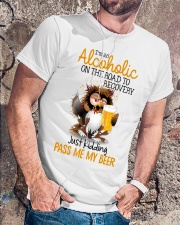 I'm An Alcoholic On The Road To Recovery Classic T-Shirt lifestyle-mens-crewneck-front-4