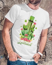 Luckkulent St Patrick's Day Classic T-Shirt lifestyle-mens-crewneck-front-4