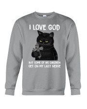 I Love God Crewneck Sweatshirt tile