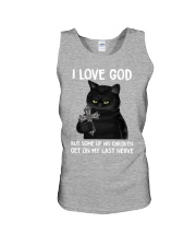 I Love God Unisex Tank tile