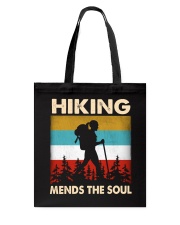 Hiking Mends The Soul Tote Bag tile