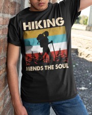 Hiking Mends The Soul Classic T-Shirt apparel-classic-tshirt-lifestyle-27