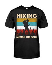 Hiking Mends The Soul Classic T-Shirt front