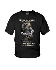Hello Darkness My Old Friend Youth T-Shirt tile