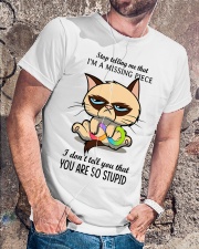 Stop Telling Me I'm A Missing Piece Classic T-Shirt lifestyle-mens-crewneck-front-4