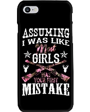 Assuming I Was Like Most Girl Phone Case tile