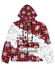 Accept Understand Love Women's All Over Print Full Zip Hoodie tile