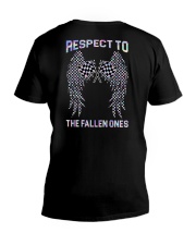 Respect To The Fallen Ones V-Neck T-Shirt tile
