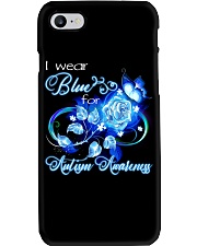 I Wear Blue Phone Case tile