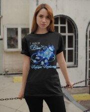 I Wear Blue Classic T-Shirt apparel-classic-tshirt-lifestyle-19