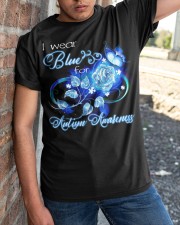I Wear Blue Classic T-Shirt apparel-classic-tshirt-lifestyle-27