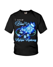 I Wear Blue Youth T-Shirt tile