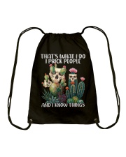 That's What I Do I Prick People Drawstring Bag tile