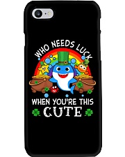 Who Needs Luck St Patrick's Day Phone Case tile