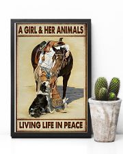 A Girl And Her Animals 11x17 Poster lifestyle-poster-8