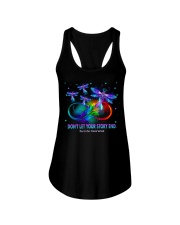 Don't Let Your Story End Ladies Flowy Tank tile