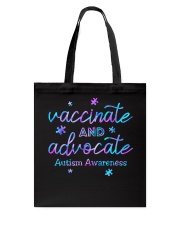 Vaccinate and Advocate Tote Bag tile