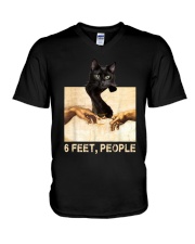 6 Feet People V-Neck T-Shirt tile