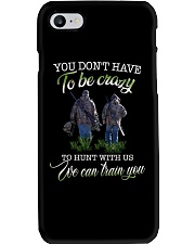 You don't have to be crazy Phone Case tile