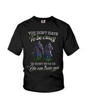 You don't have to be crazy Youth T-Shirt tile