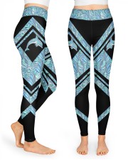 Mandala Dolphin High Waist Leggings front