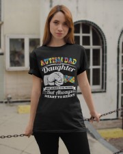 Autism Dad and daughter Classic T-Shirt apparel-classic-tshirt-lifestyle-19