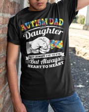 Autism Dad and daughter Classic T-Shirt apparel-classic-tshirt-lifestyle-27