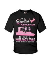 I'm A Spoiled Pontoon Lady Youth T-Shirt tile