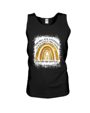 Childhood Cancer Awareness Unisex Tank tile