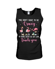 You Don't Have To Be Crazy Unisex Tank tile