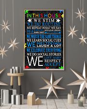 In This House We Never Give Up 11x17 Poster lifestyle-holiday-poster-1