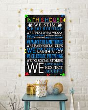 In This House We Never Give Up 11x17 Poster lifestyle-holiday-poster-3