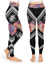 Autism High Waist Leggings front