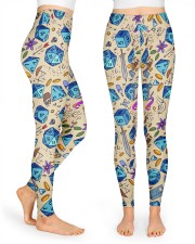 Colorful dice High Waist Leggings front