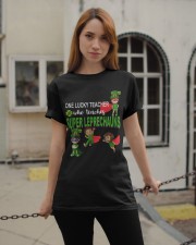One Lucky Teacher St Patrick's Day Classic T-Shirt apparel-classic-tshirt-lifestyle-19