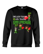 One Lucky Teacher St Patrick's Day Crewneck Sweatshirt tile