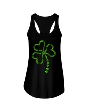 Love Horse Saint Patrick's Day Ladies Flowy Tank tile