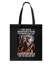 Try To Follow Me Tote Bag tile