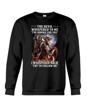 Try To Follow Me Crewneck Sweatshirt tile
