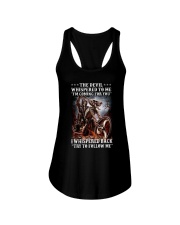 Try To Follow Me Ladies Flowy Tank tile