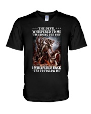 Try To Follow Me V-Neck T-Shirt tile