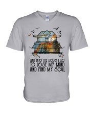And Into The Dojo V-Neck T-Shirt tile